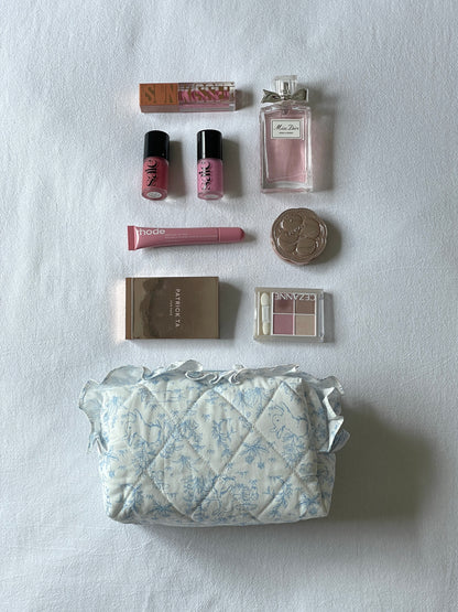 Makeup Pouch - Woodland Toile