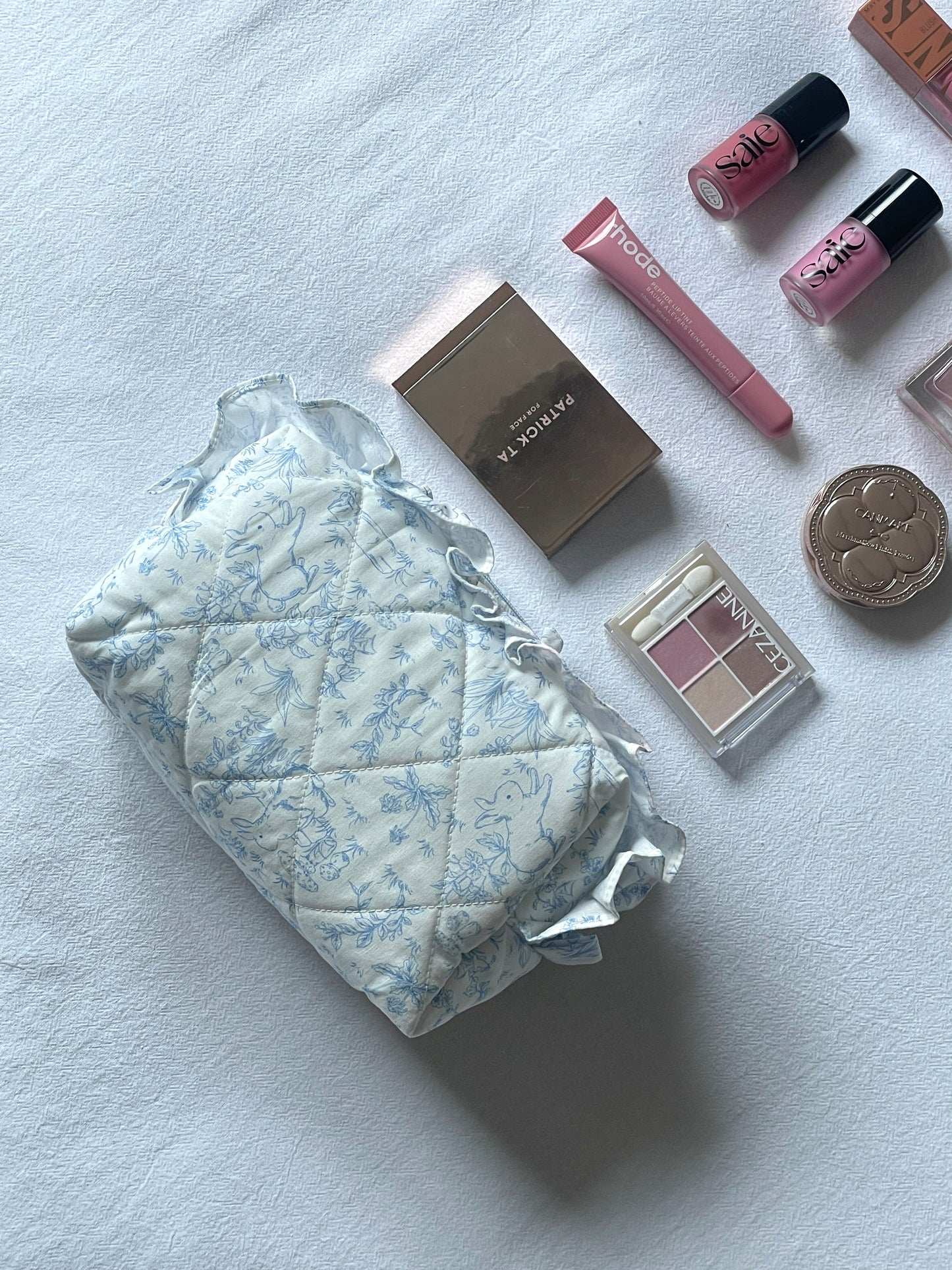 Makeup Pouch - Woodland Toile
