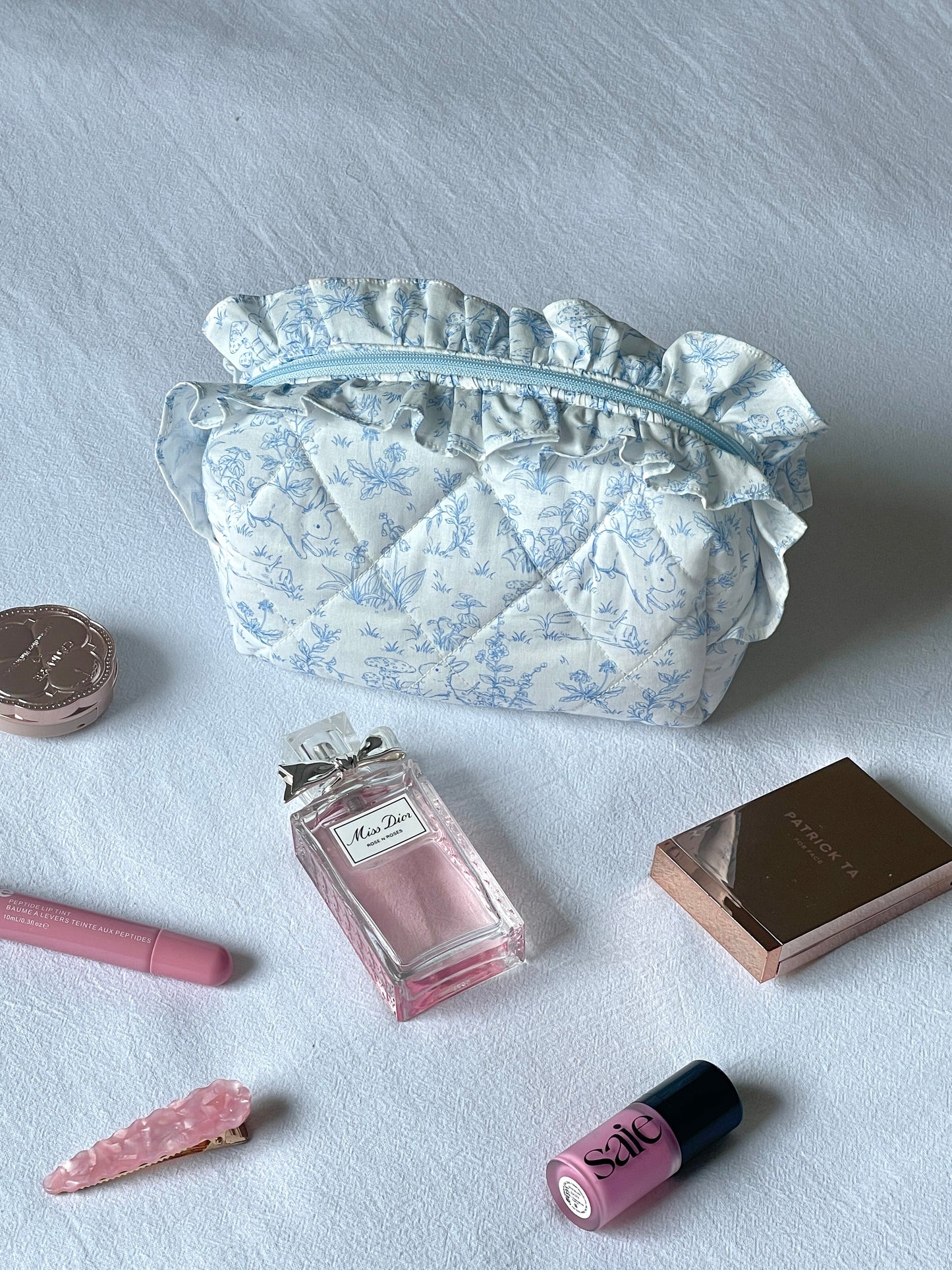 Makeup Pouch - Woodland Toile