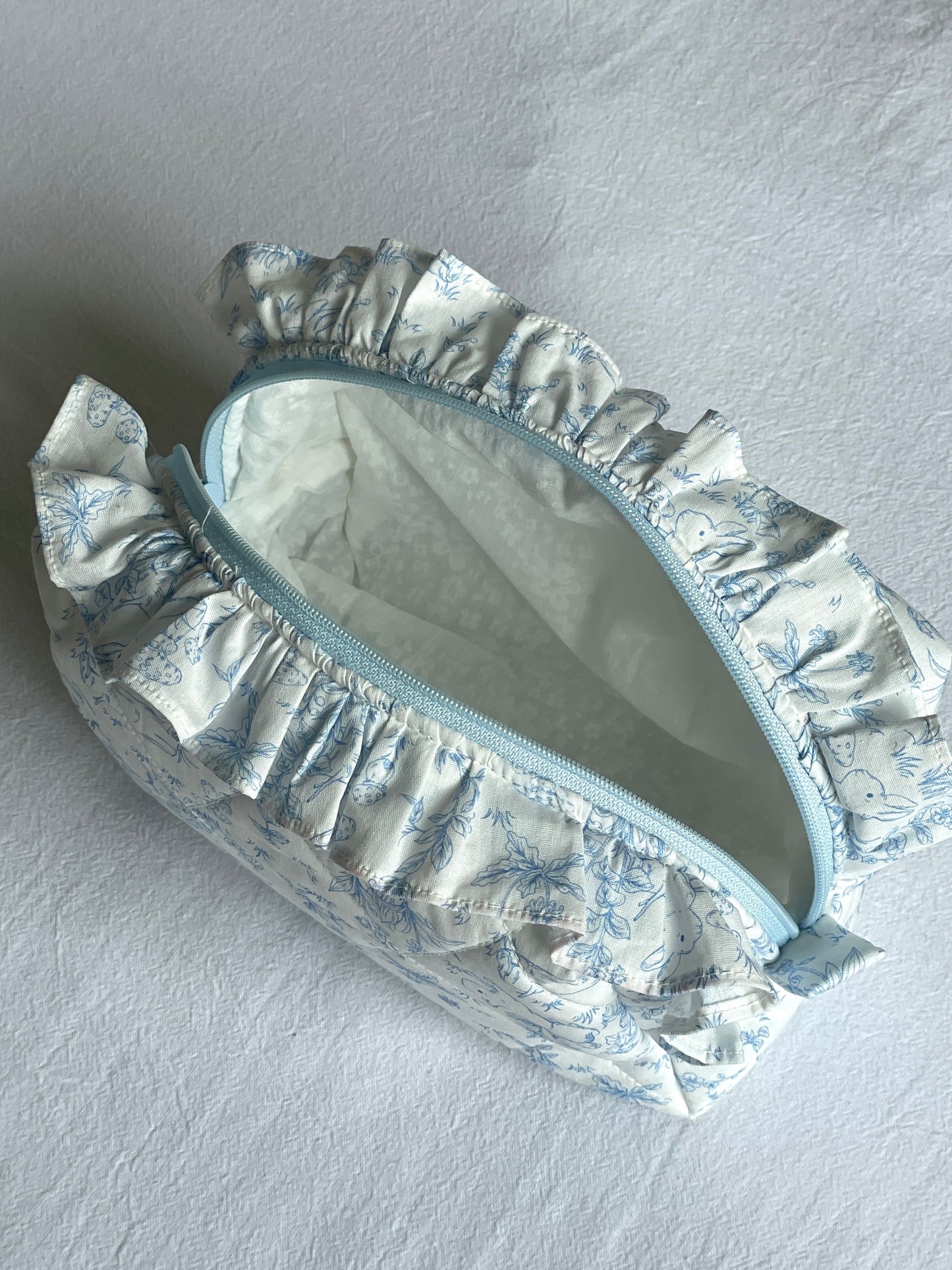 Makeup Pouch - Woodland Toile
