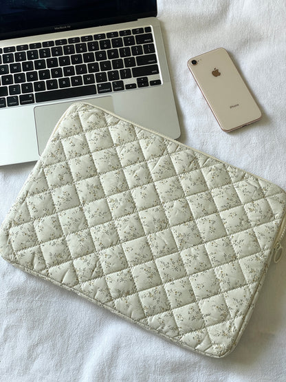 Laptop Sleeve - Ivory Blossom