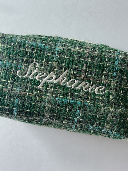 Makeup Pouch - Evergreen - Custom Name