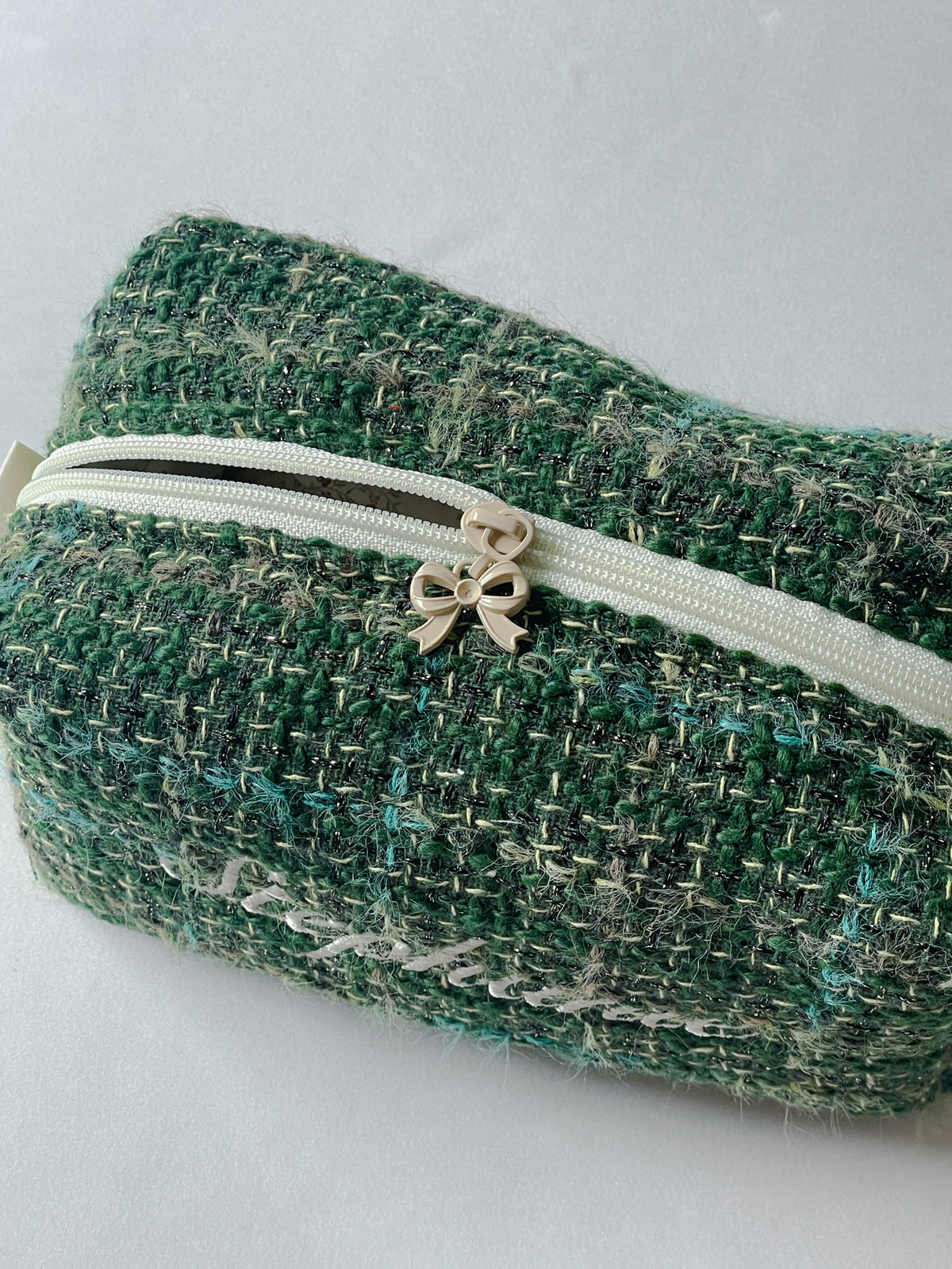 Makeup Pouch - Evergreen - Custom Name
