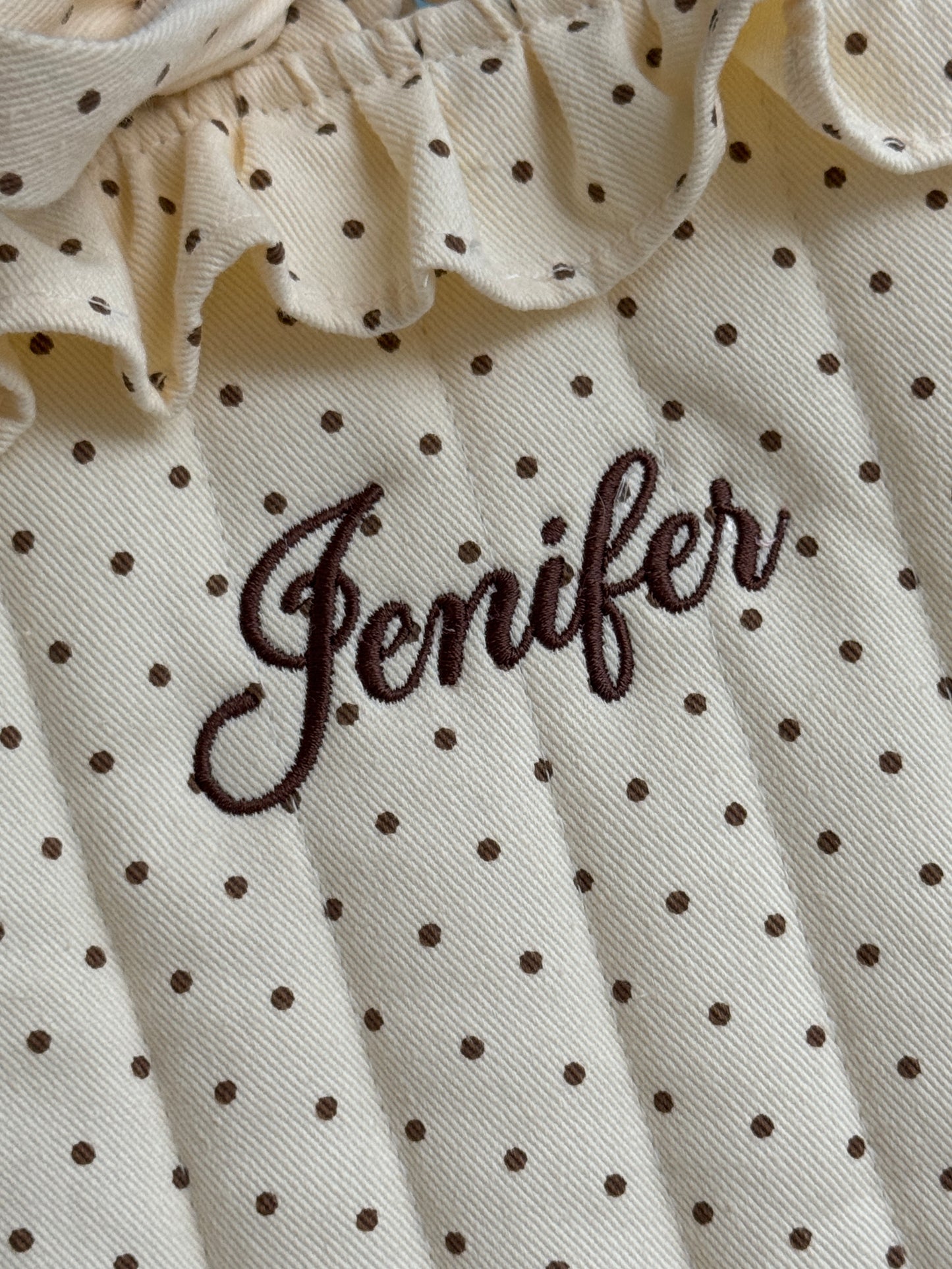 Book Sleeve - Polka - Custom Name