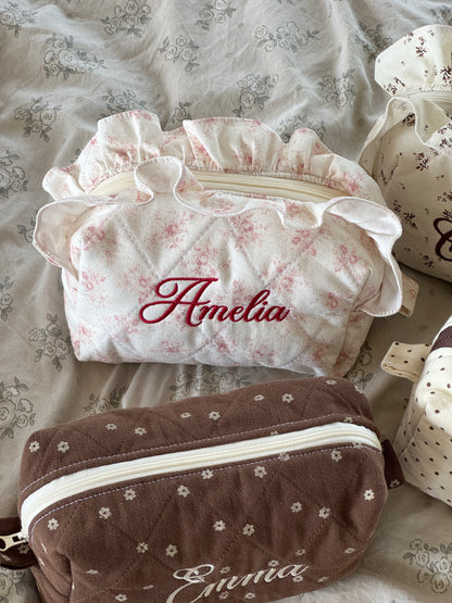 Makeup Pouch - Poetic Bloom