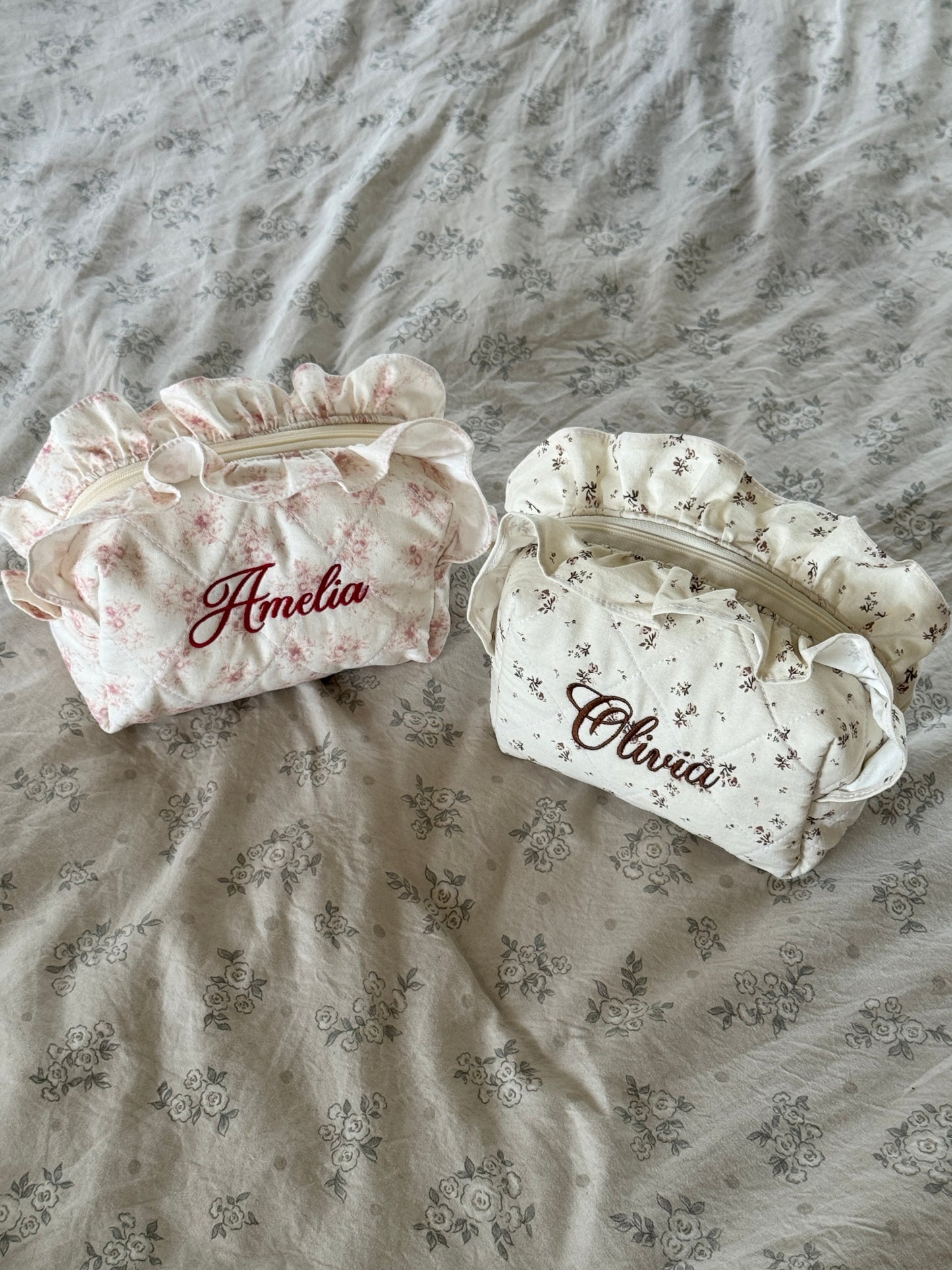 Makeup Pouch - Poetic Bloom