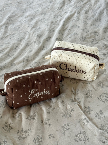 Makeup Pouch - Polka