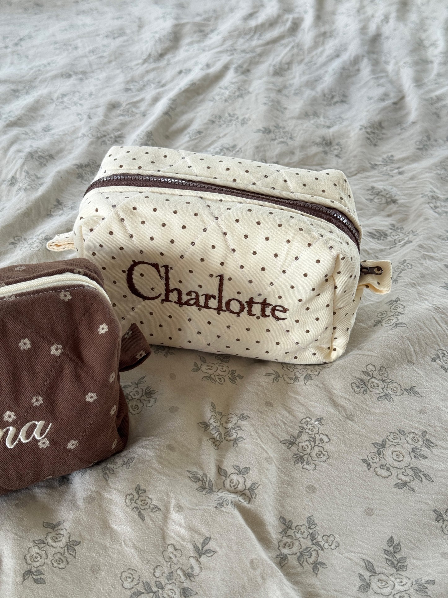 Makeup Pouch - Polka