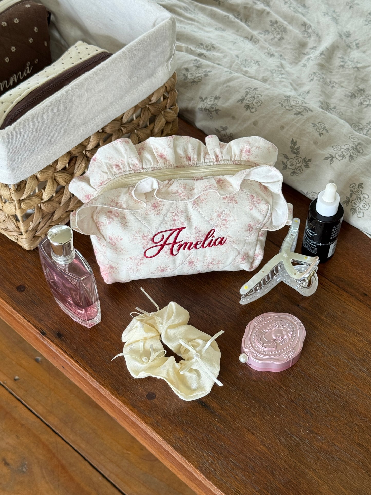 Makeup Pouch - Poetic Bloom