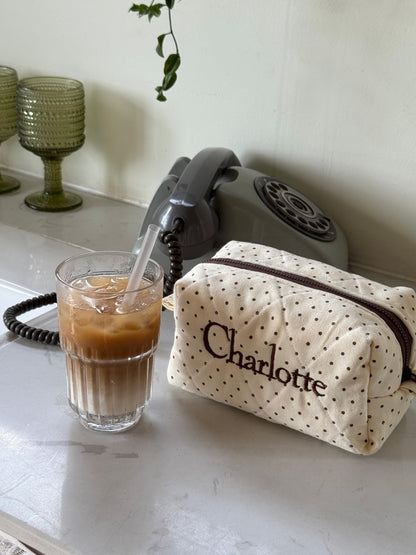 Makeup Pouch - Polka