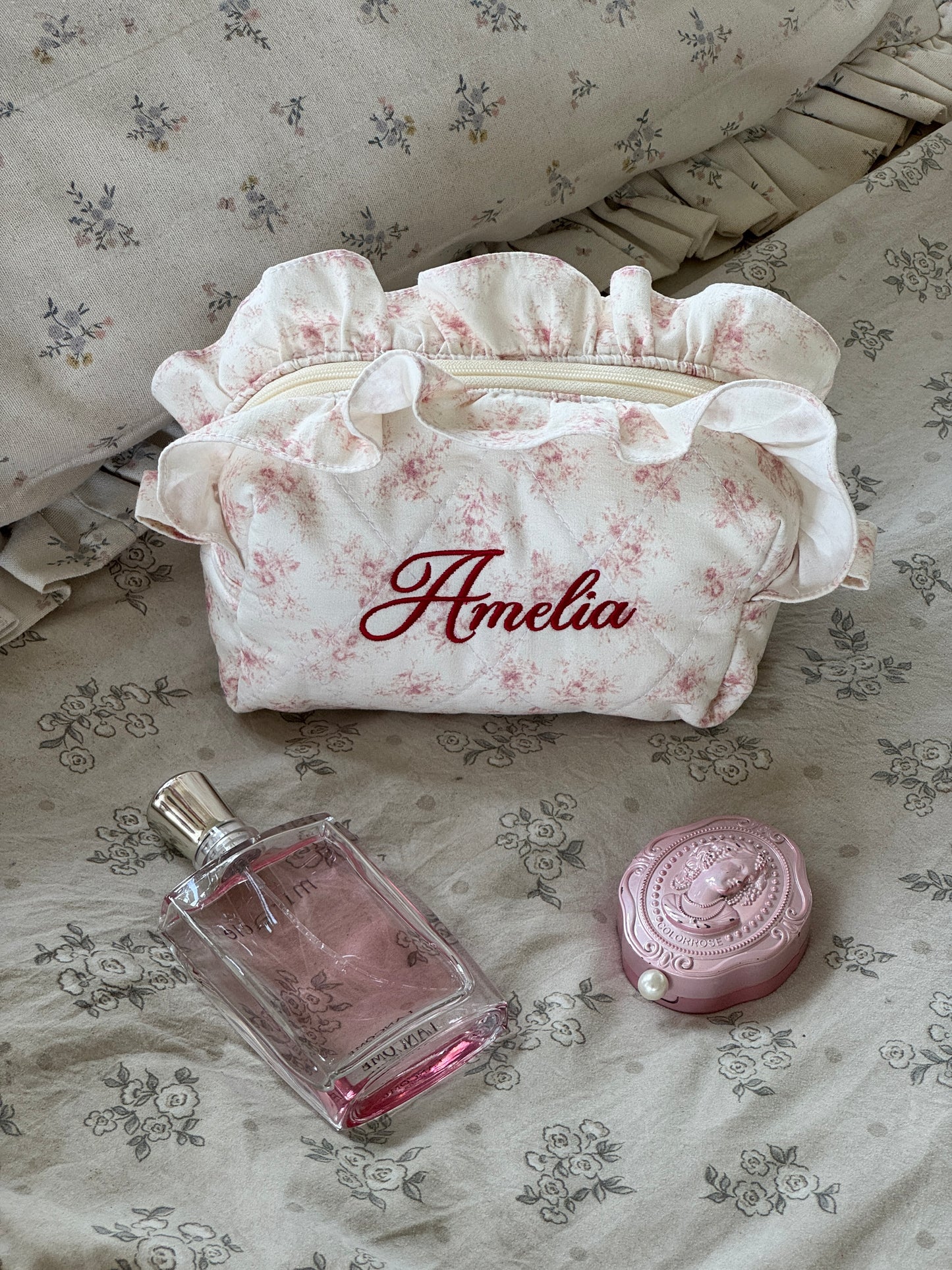 Makeup Pouch - Poetic Bloom