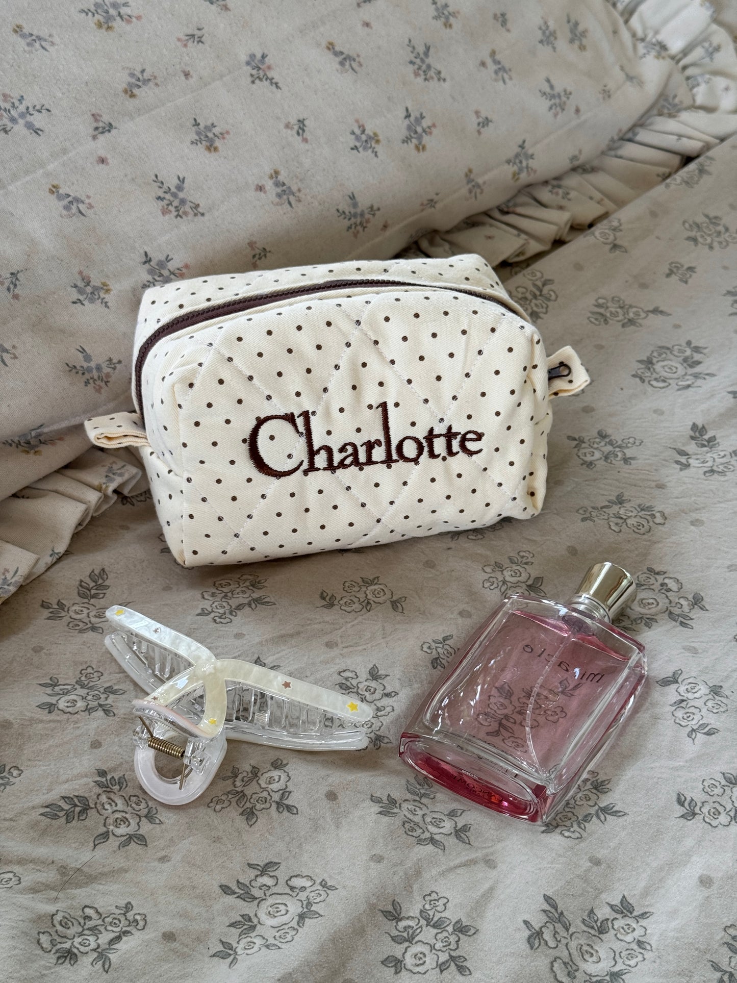 Makeup Pouch - Polka