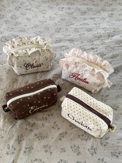 Makeup Pouch - Poetic Bloom