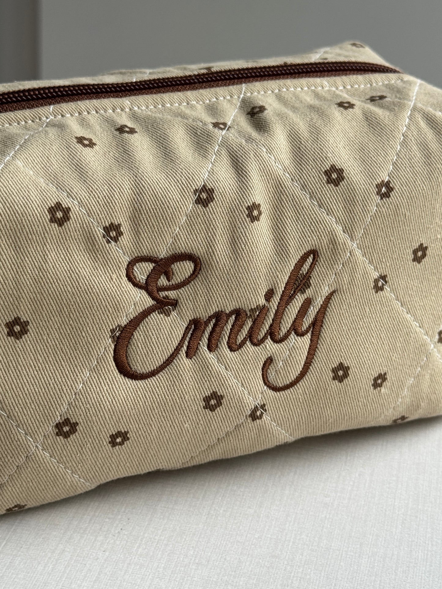 Makeup Pouch - Cappuccino