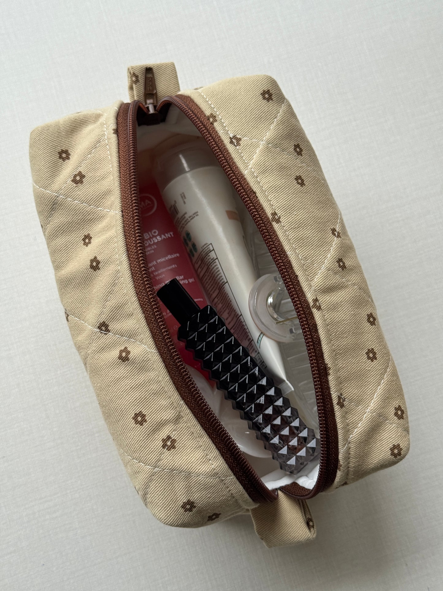 Makeup Pouch - Cappuccino