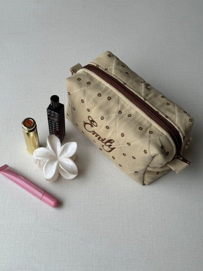 Makeup Pouch - Cappuccino
