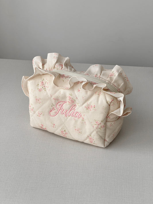 Makeup Pouch - Vanilla Rose