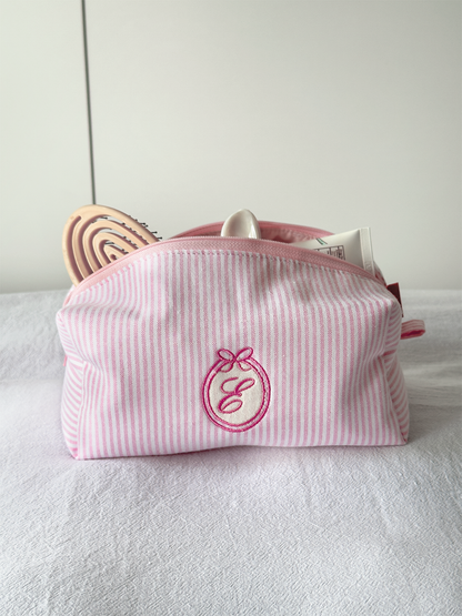 Makeup Pouch - Candy Stripe