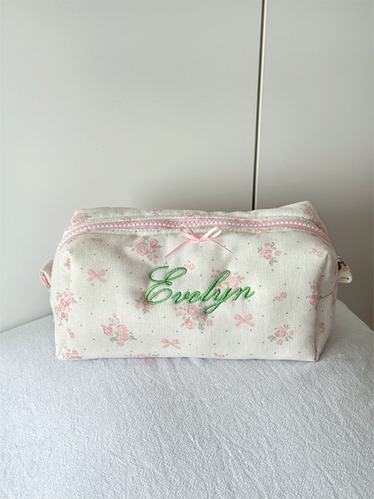Makeup Pouch - Rosebud
