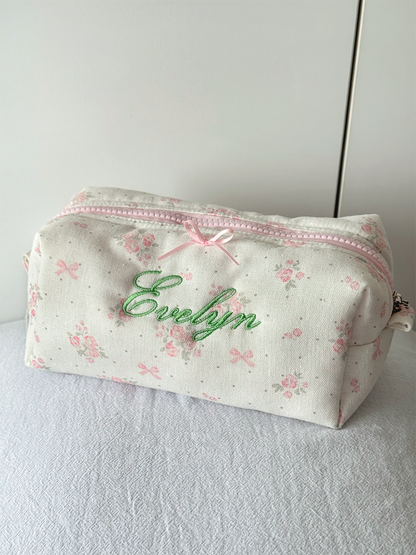 Makeup Pouch - Rosebud