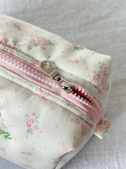 Makeup Pouch - Rosebud