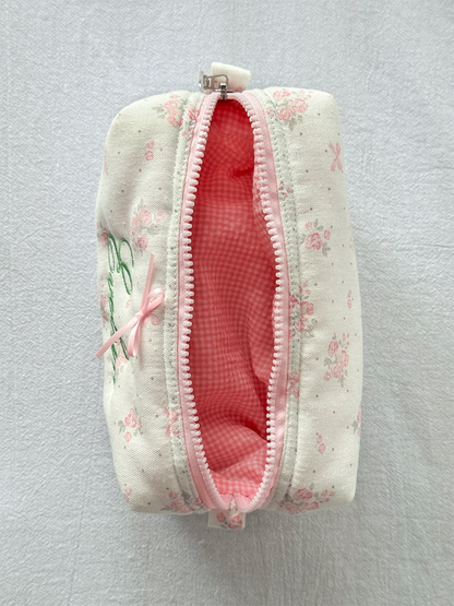 Makeup Pouch - Rosebud