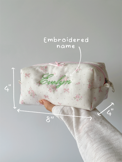 Makeup Pouch - Rosebud