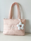 With White Flower Charm