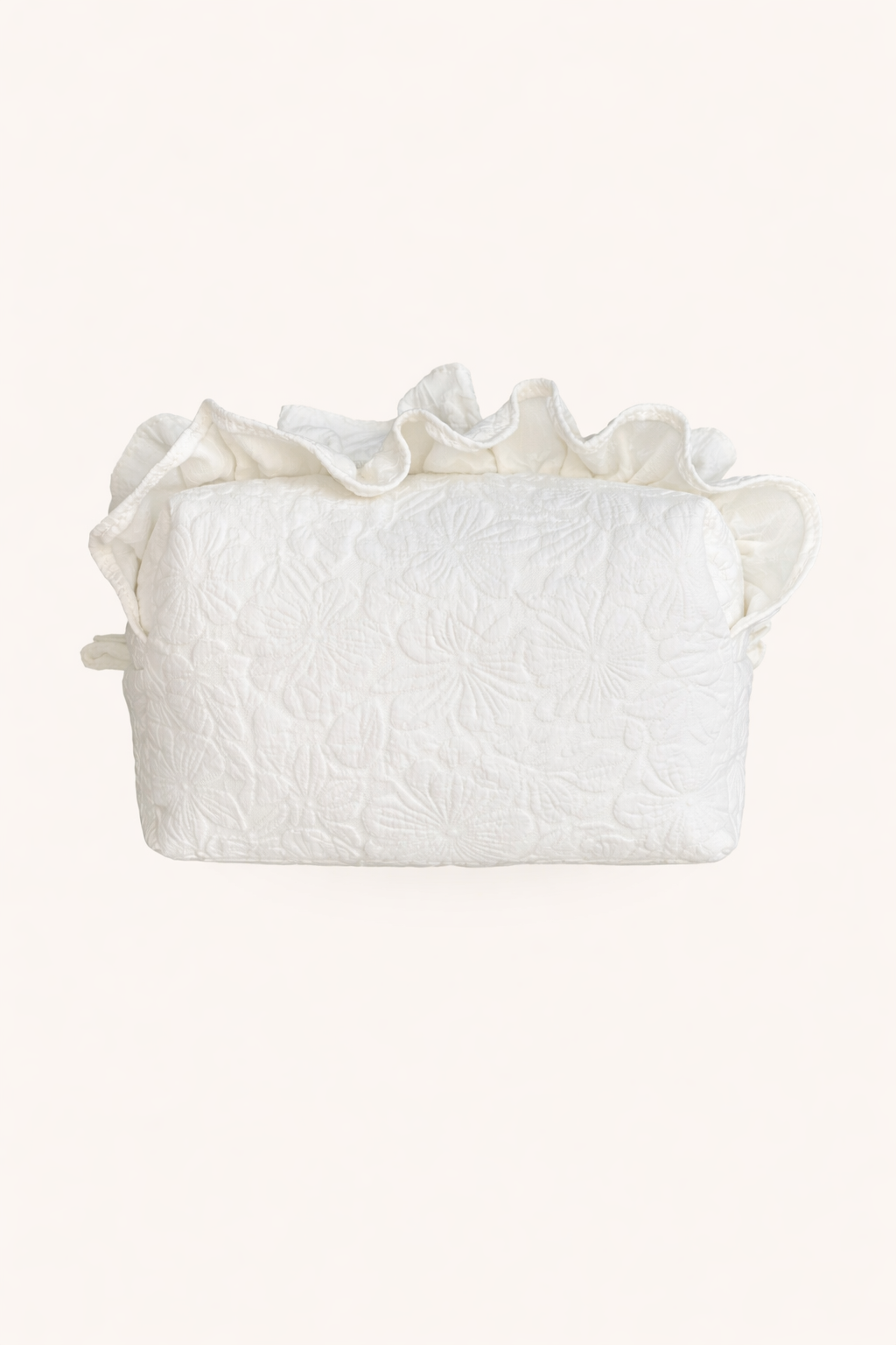 Makeup Pouch - White Garden 2