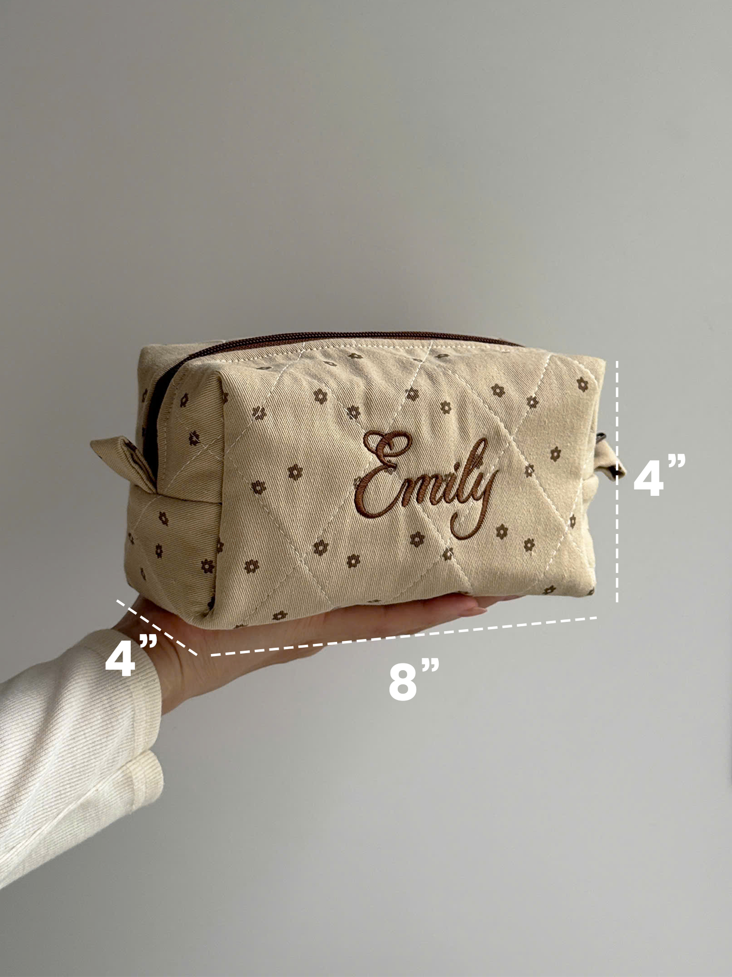 Makeup Pouch - Cappuccino