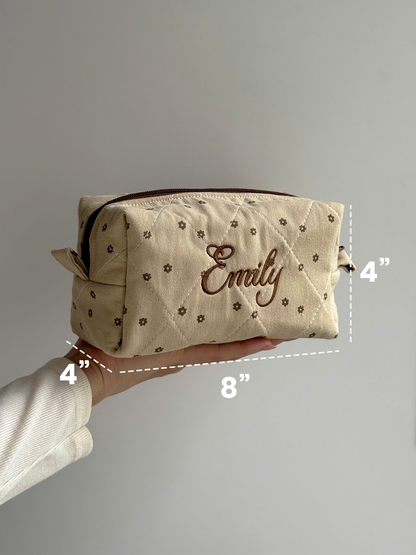 Makeup Pouch - Cappuccino