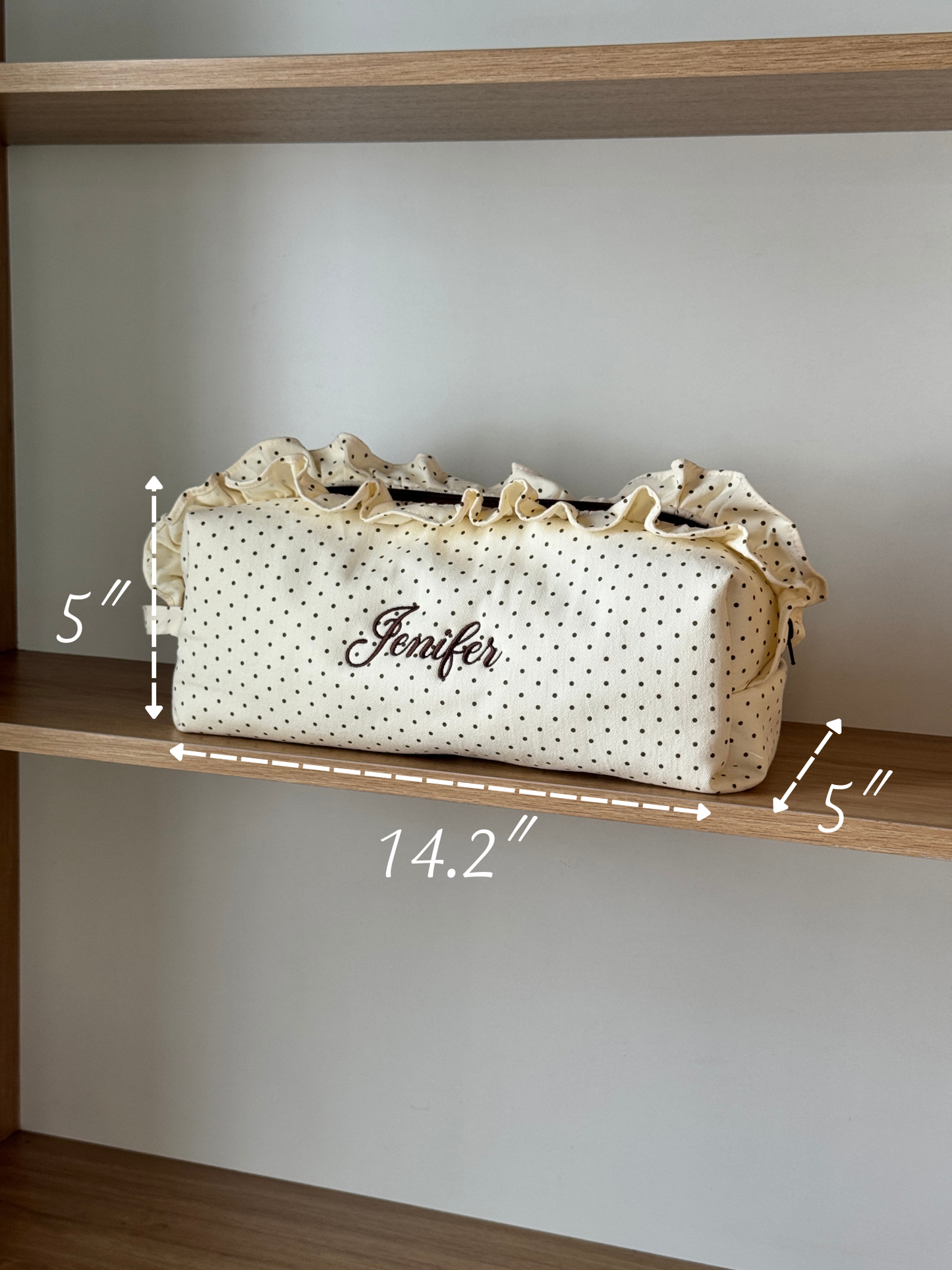 Dyson Airwrap Pouch - Polka - Custom Name