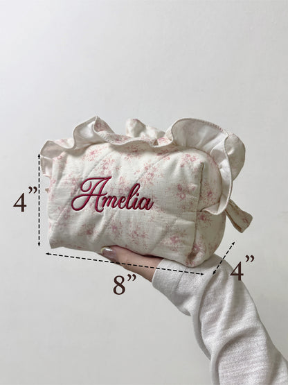 Makeup Pouch - Poetic Bloom