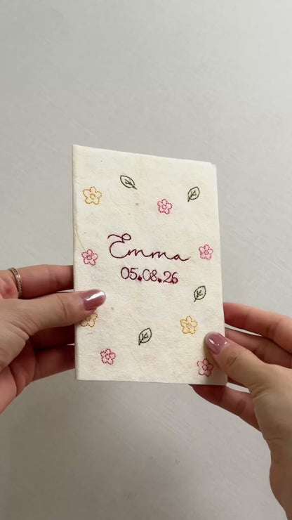 Embroidered Card